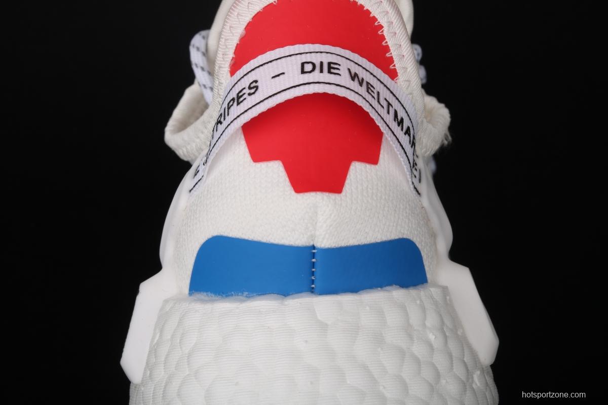 Adidas NMD R1 Boost V2 FY1439 second generation elastic knitted surface popcorn running shoes