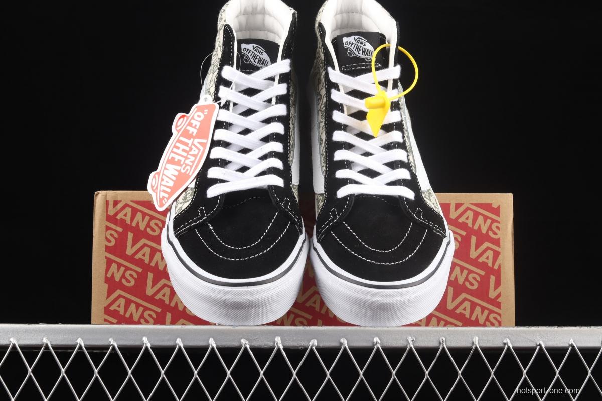 Vans Sk8-Hi Vance Bear Biscuit High Top Leisure Board shoes VN0A4BV8BCM