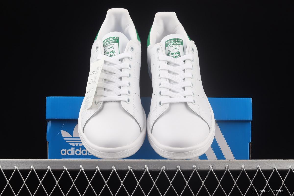 Adidas Stan Smith M20324 Smith classic green tail full-head casual board shoes