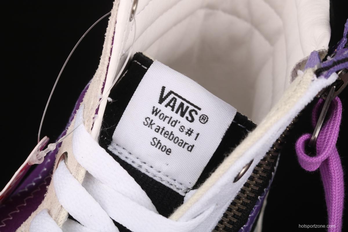 Vans SK8-Hi deconstructs 3. 0 spliced Vulcanized Board shoes VN0A3WM15F5