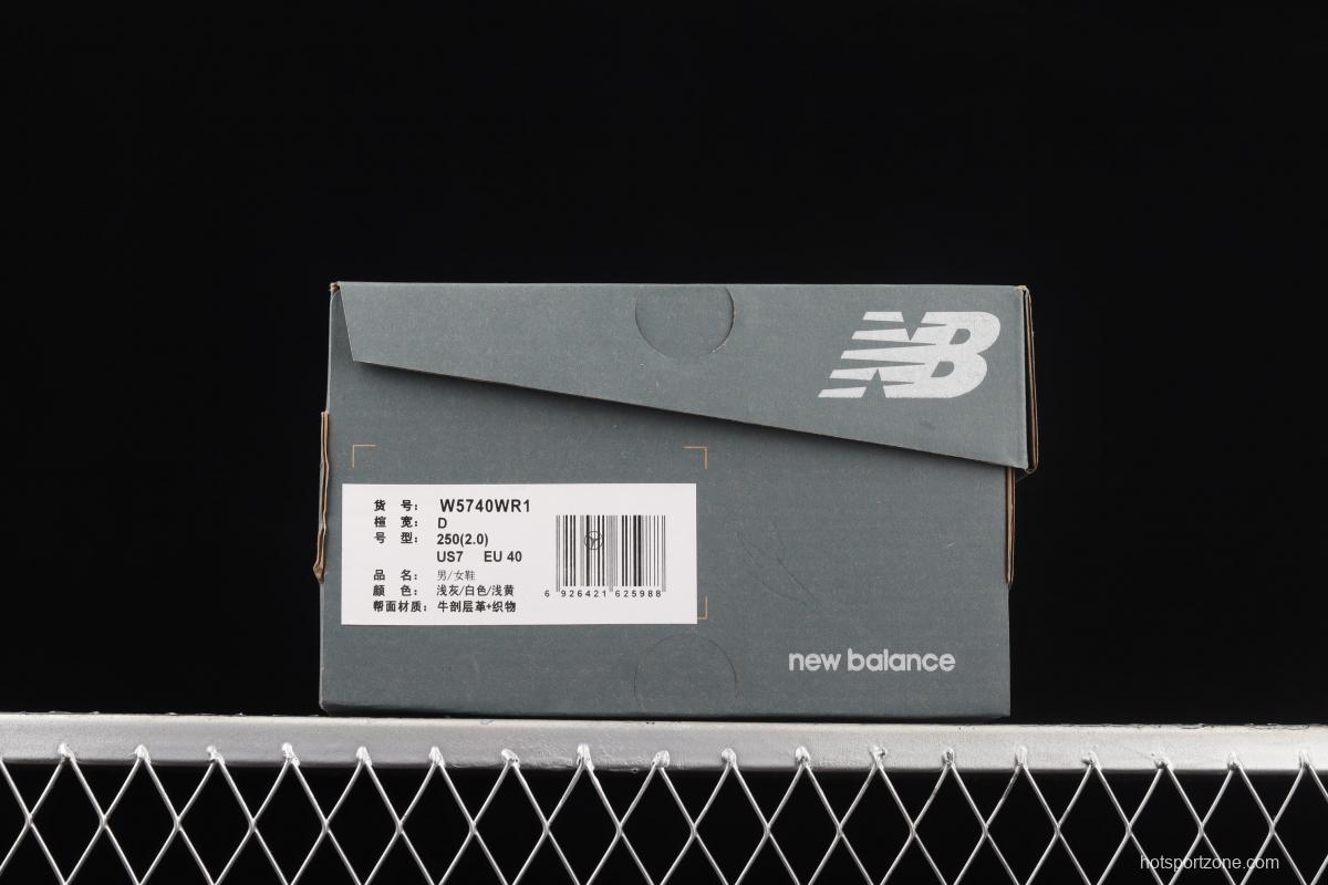New Balance NB5740 series retro leisure jogging shoes W5740WR1