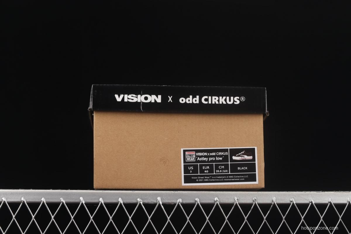 Vision x Odd Cirkus Astley Pro Low American Chao brand Yi Yi Qianxi same casual board shoes V203NY081702