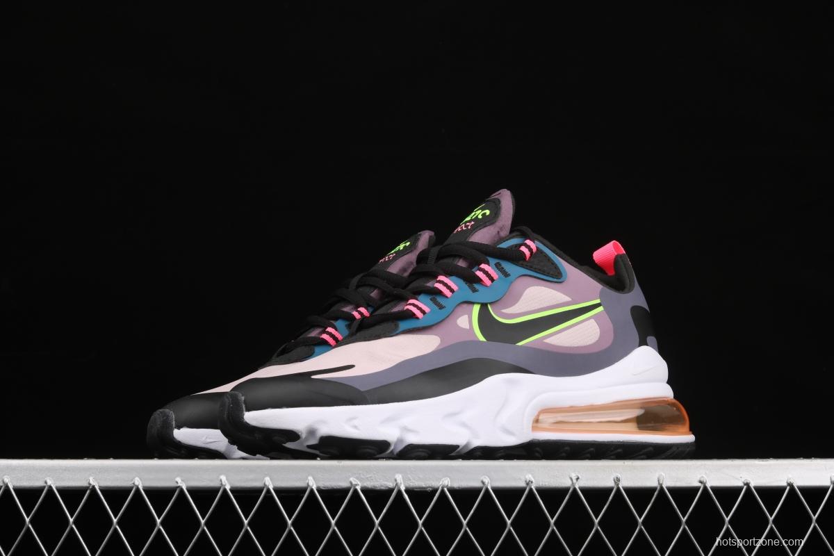 NIKE Air Max 270React new high frequency mesh hollowed-out half-palm air cushion running shoes CV8818-500