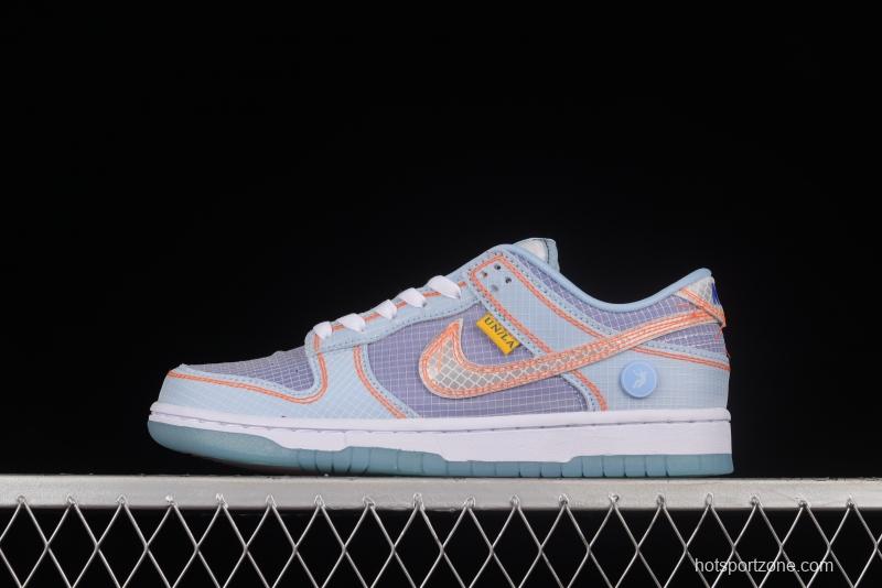 Unlon x NIKE SB DUNK Low co-branded Los Angeles limited SB buckled backboard fashion casual sneakers DJ9649-400