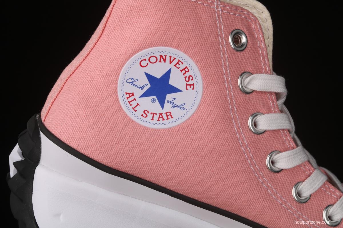 Converse x Keith Hatding Run Star Hike muffin thick-soled high-top casual board shoes 164947C