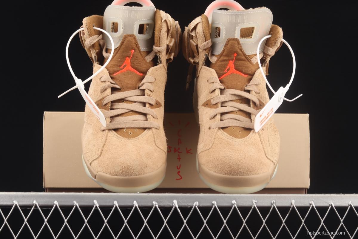 Travis Scott x Air Jordan 6 British Khaki khaki DH0690-200