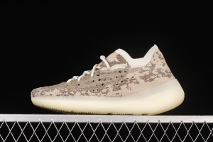 Adidas Yeezy 380 GZ0473 Kanye jointly limited coconut 380 rare earth treasure sand brown running shoes