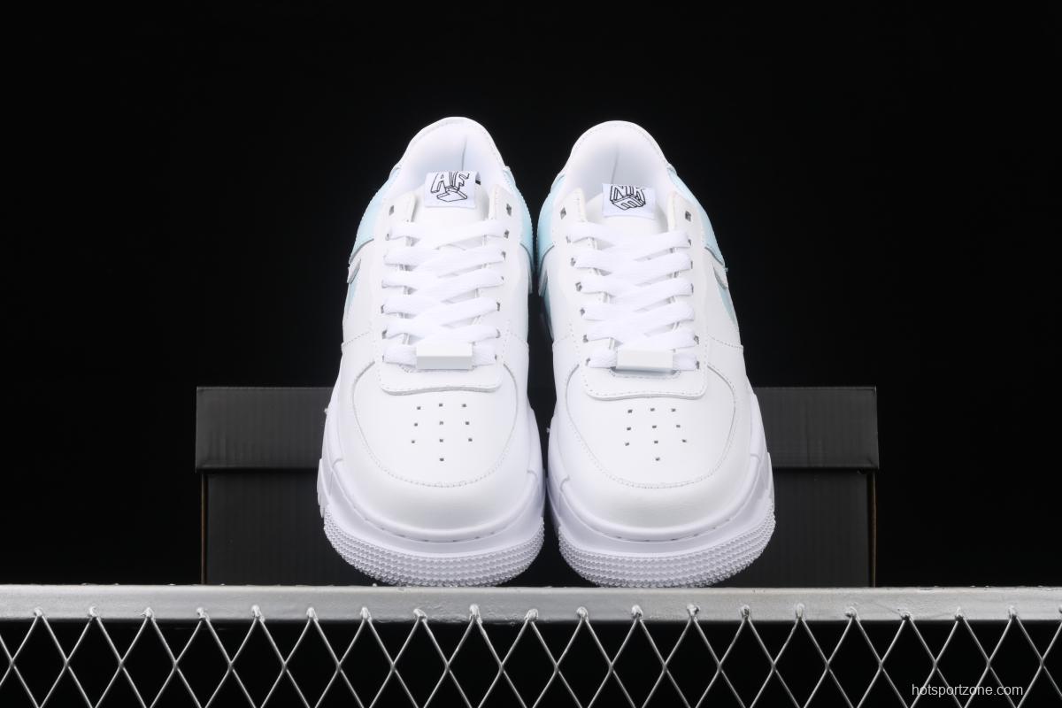 NIKE Air Force 1 Pixel deconstructing wind low-top casual board shoes CK6649-113