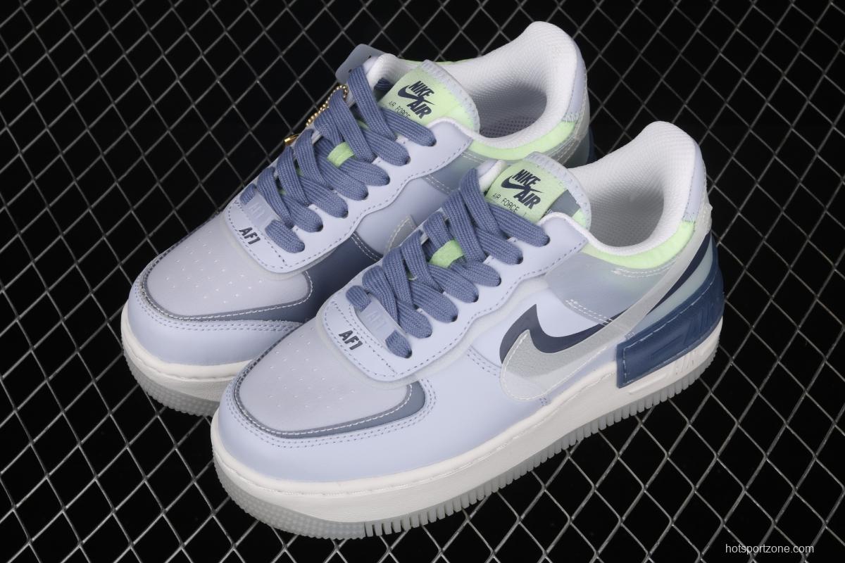 NIKE Air Force 1 ShAdidasow light weight heightened low-top 100-board shoes CK6561-001