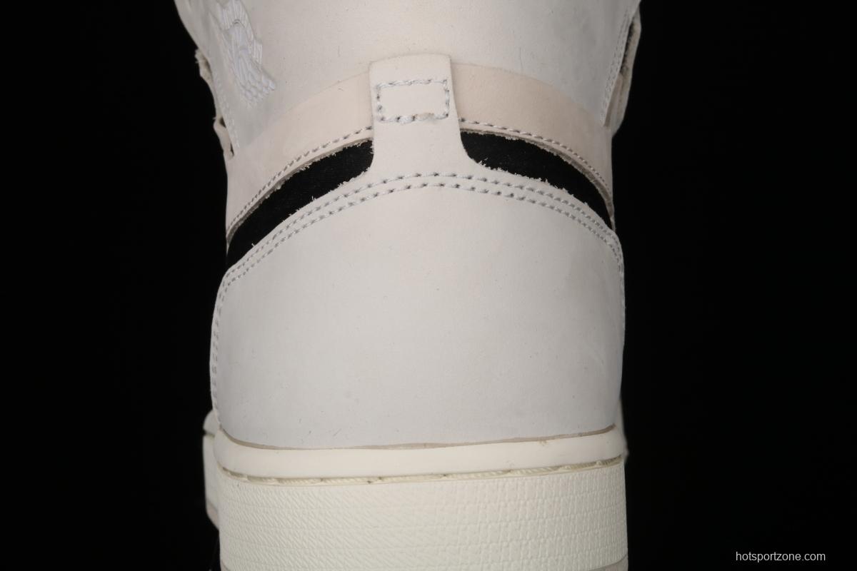 Air Jordan 1 Zoom Air CMFT Summit White Pearl Milk Tea Rice White CT0979-100