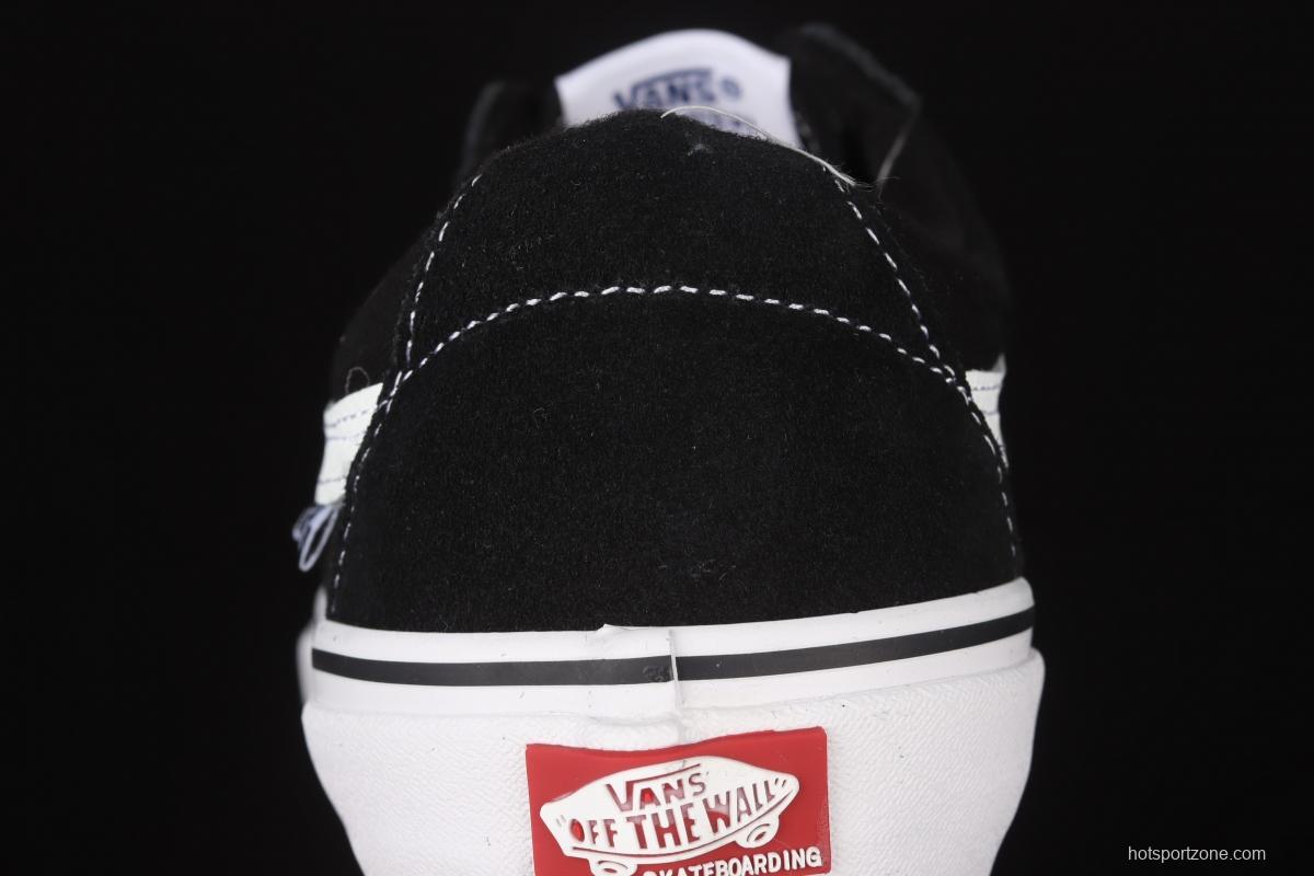 Vans Sk8-Low classic black and white low-top casual skateboard shoes VN0A5FCFY28