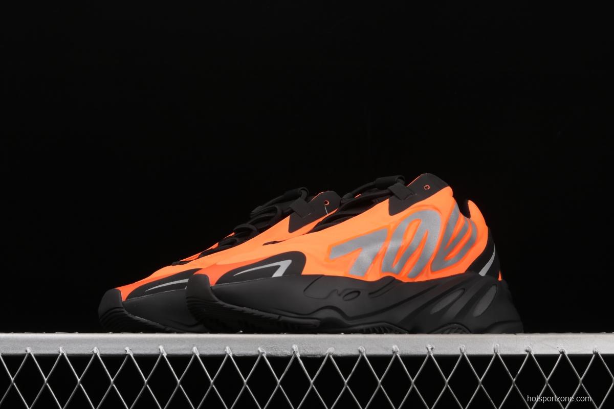 Adidas Yeezy Boost 3M 700 MNVN FV3258 coconut 700 3M reflective nylon running shoes
