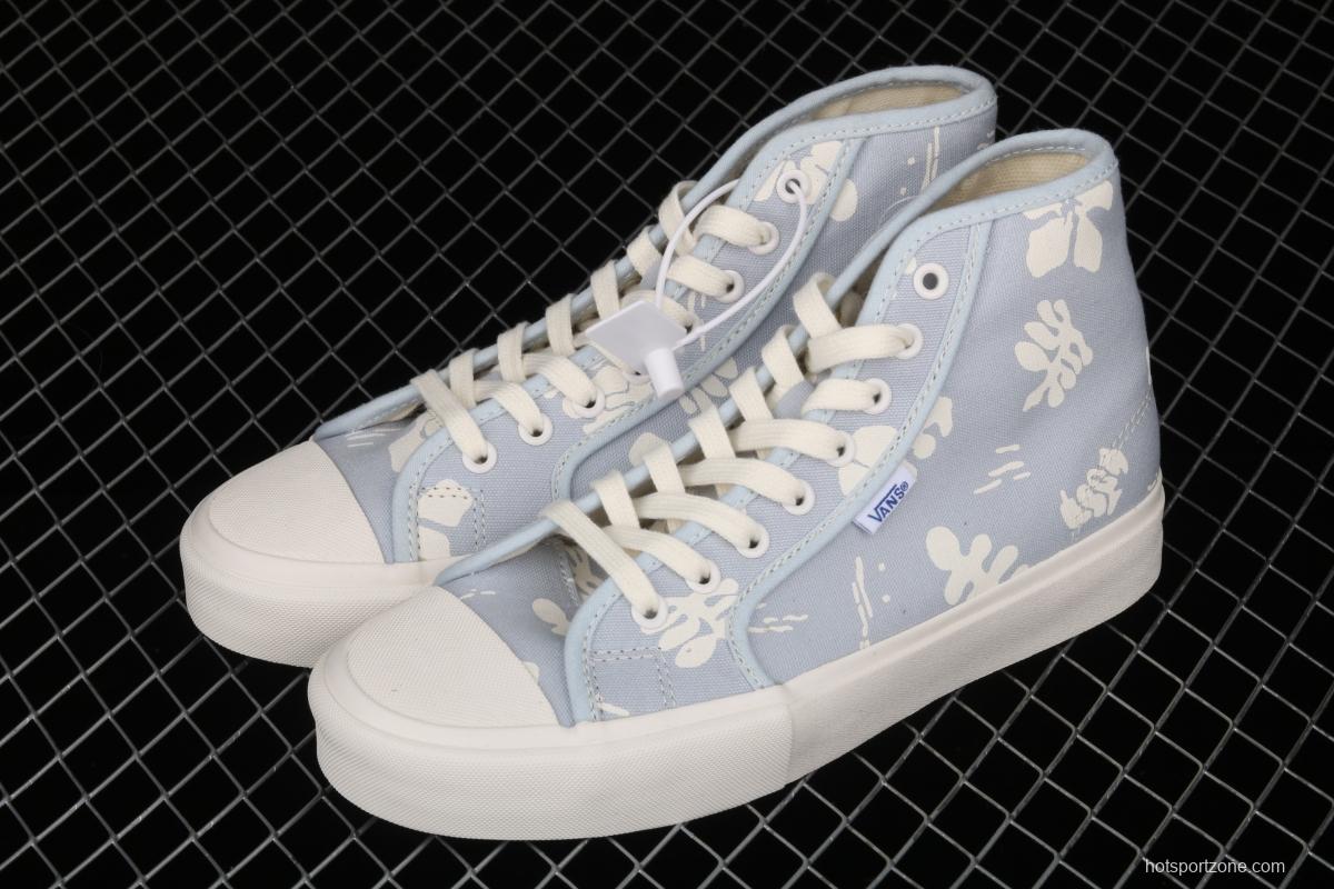 Vans Vault OG Style 24 Lx White Flower retro Joint style Zhongbang Leisure Board shoes VN0A5HUT4O6