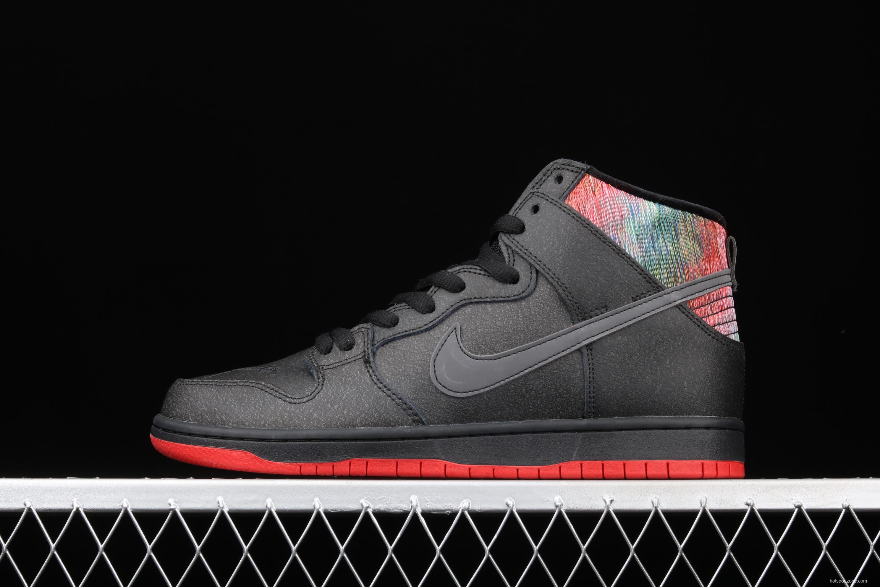 NIKE SB DUNK High Trd SB buckle rebound fashion casual board shoes 313171-028