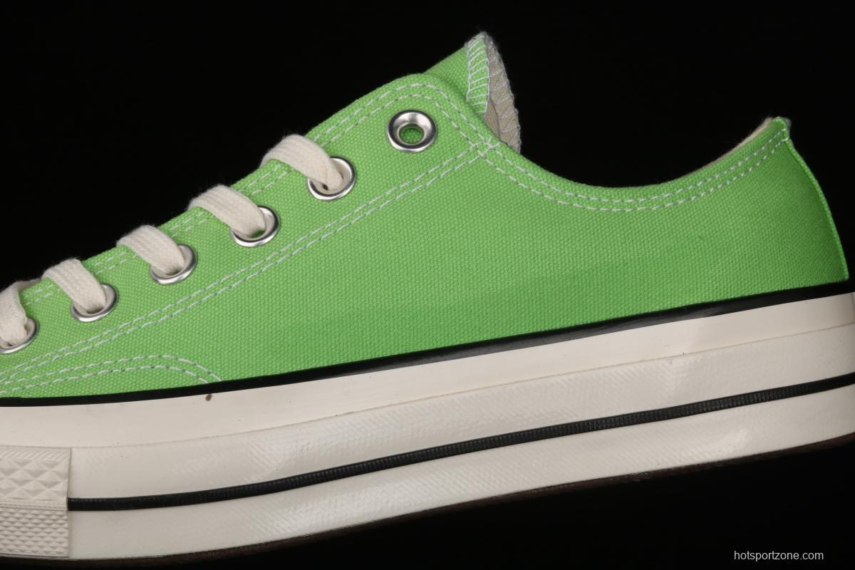 Converse Chuck 70s spring new color lemon green color low-top casual board shoes 171956C
