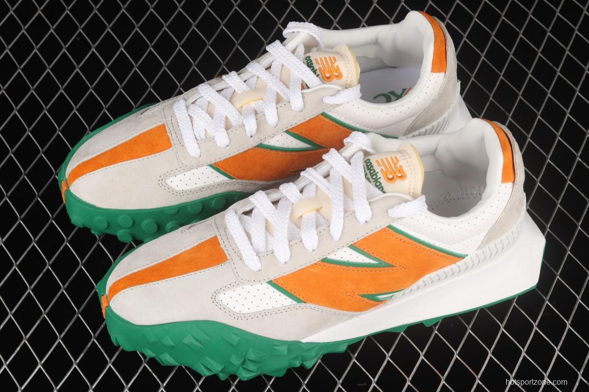 New Balance XC-72 series white, green and orange retro running shoes UXC72CBD