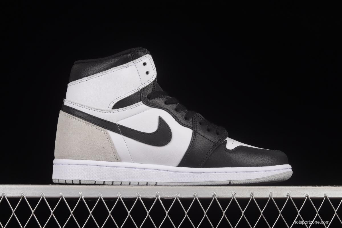 Air Jordan 1 High OG Stage Haze Black Grey Toe 555088-108