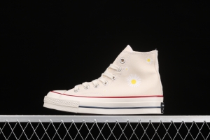 Converse 1970 s PEACEMINUSONE second generation daisy joint style high top casual board shoes 162053C