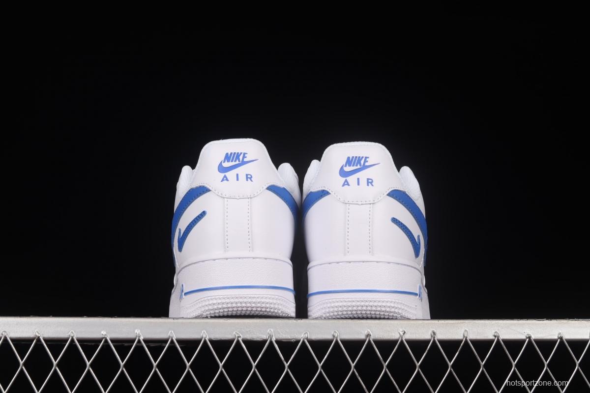 NIKE Air Force 11607 Low Game Royal deconstructs low-top casual board shoes DR0143-100