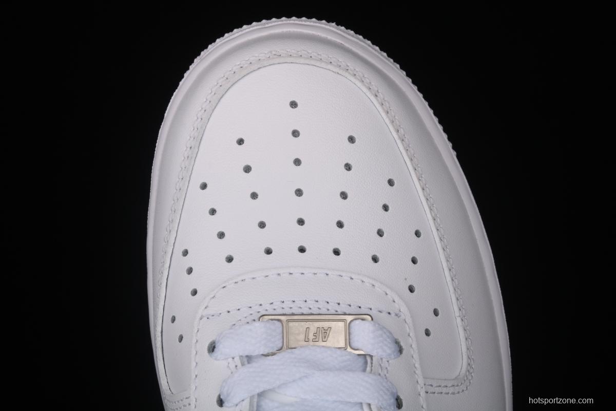 21NIKE Air Force 1x07 all-white low-top leisure sports shoes 315122-111,