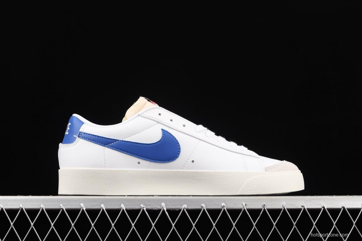 NIKE Blazer Low'77 Vintage Trail Blazers Leather Leather low-top Leisure Board shoes DA6364-103