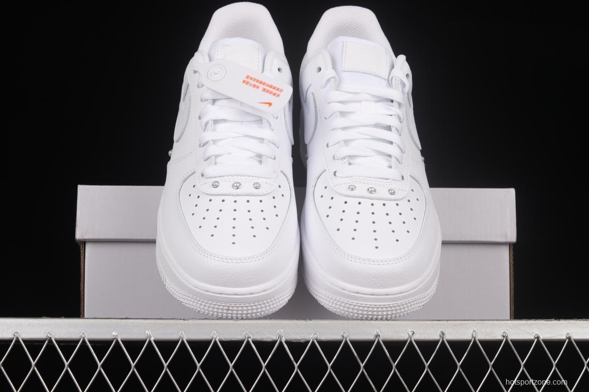 NIKE Air Force 1'07 Low Pearl White Low Casual Sneakers DQ0231-100