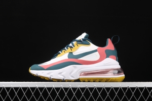 NIKE Air Max 270React new high frequency mesh hollowed-out half-palm air cushion running shoes CT1264-103