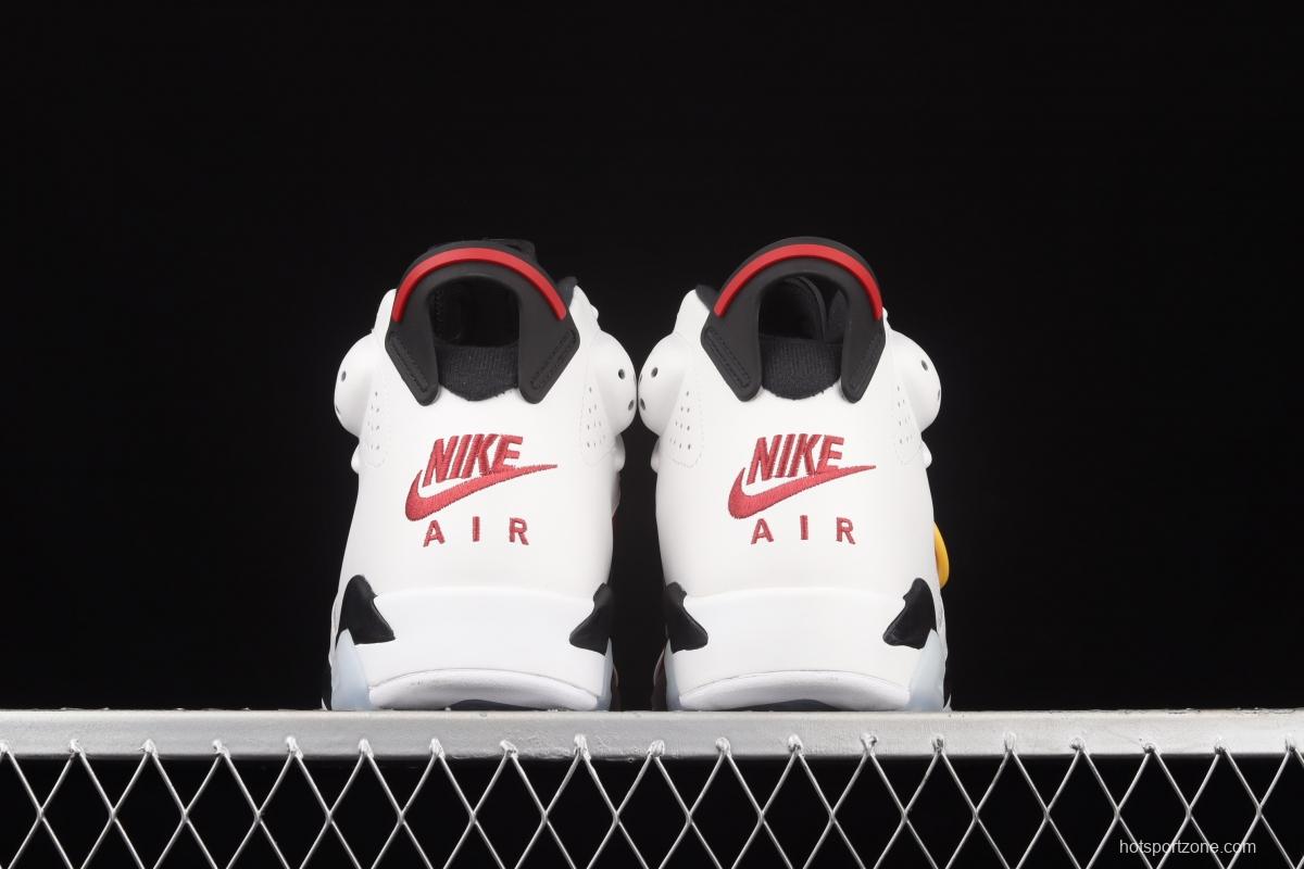 Air Jordan Carmine rouge white 2021 engraved high top basketball shoes CT8529-106,