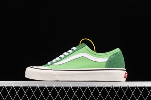 Vans Style 36 avocado green matching low-top sports shoes VN0A4UWI4SY