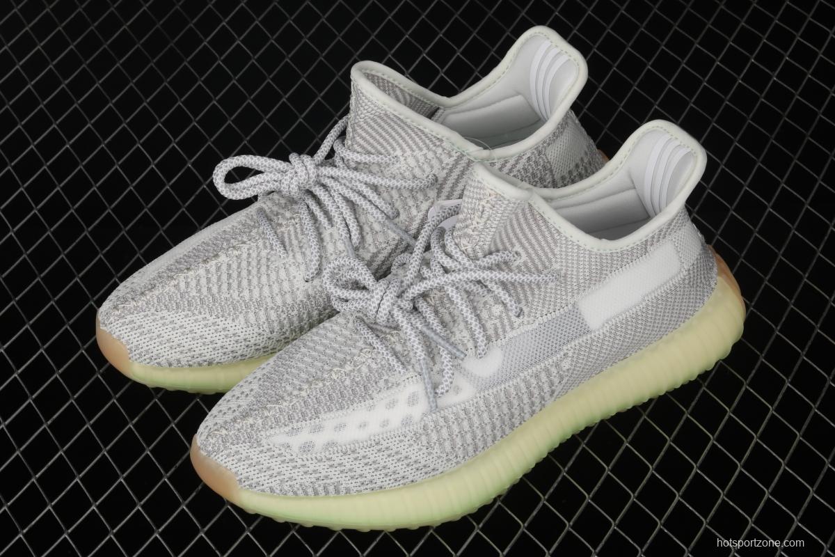 Adidas Yeezy Boost 350 V2 Tailgate FX4348 Darth Coconut 350 second generation hollowed-out Asian gray angel color BASF Boost original