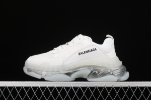 Balenciaga Triple S 3.0 full-combination nitrogen crystal outsole W2FB29001 for retro casual running shoes