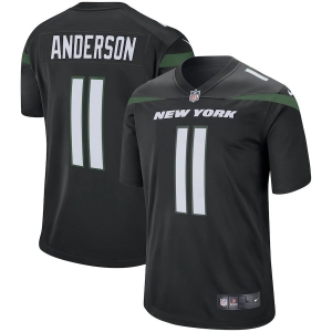 Men's Robby Anderson Stealth Black Player Limited Team Jersey