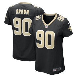 Women's Malcolm Brown Black Player Limited Team Jersey
