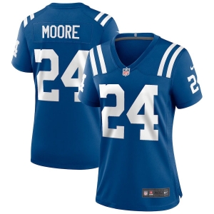 Women's Lenny Moore Royal Retired Player Limited Team Jersey