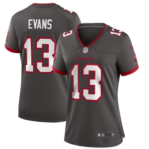 Women's Mike Evans Pewter Alternate Player Limited Team Jersey