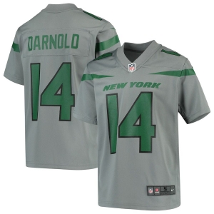Youth Sam Darnold Gray Inverted Player Limited Team Jersey