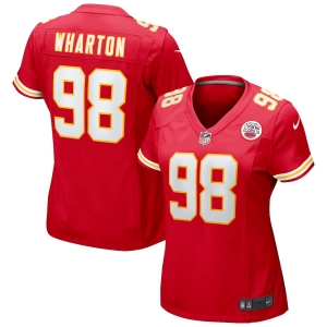 Women's Tershawn Wharton Red Player Limited Team Jersey