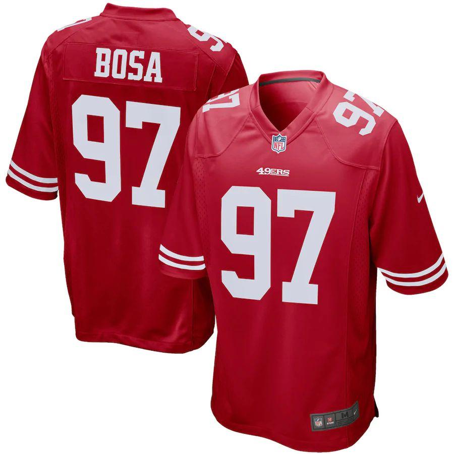 Men's Nick Bosa Player Limited Team Jersey - Scarlet