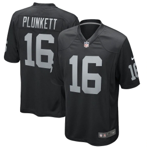 Men's Jim Plunkett Black Retired Player Limited Team Jersey