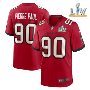 Men's Jason Pierre-Paul Red Super Bowl LV Player Limited Team Jersey