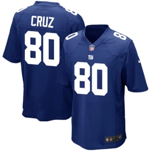 Youth Victor Cruz Royal Blue Player Limited Team Jersey