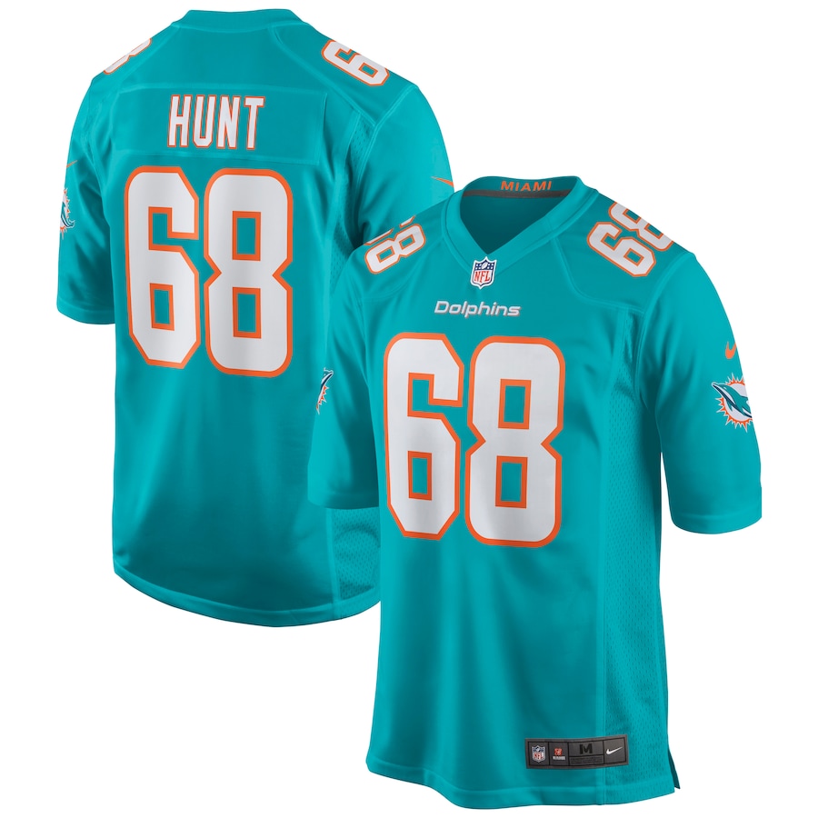 Men's Robert Hunt Aqua Player Limited Team Jersey