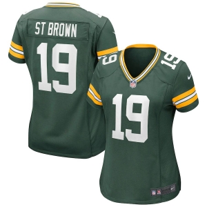 Women's Equanimeous St. Brown Green Player Limited Team Jersey