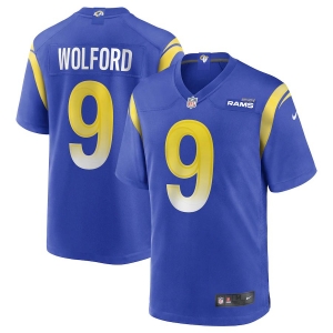 Men's John Wolford Royal Player Limited Team Jersey