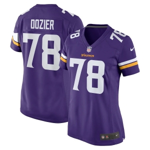 Women's Dakota Dozier Purple Player Limited Team Jersey