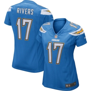 Women's Philip Rivers Light Blue Player Limited Team Jersey