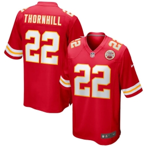 Men's Juan Thornhill Red Player Limited Team Jersey