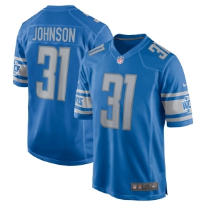 Men's Ty Johnson Blue Player Limited Team Jersey