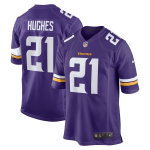 Men's Mike Hughes Purple Player Limited Team Jersey