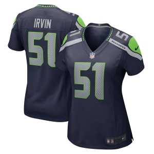 Women's Bruce Irvin College Navy Player Limited Team Jersey
